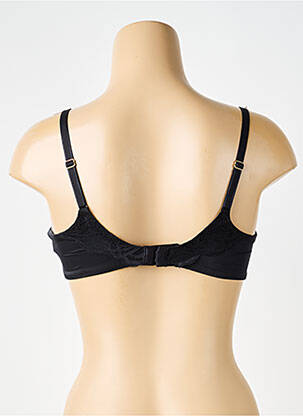 Soutien-gorge effet matière satinée haut soutien-gorge moulé noir FEMILET femme