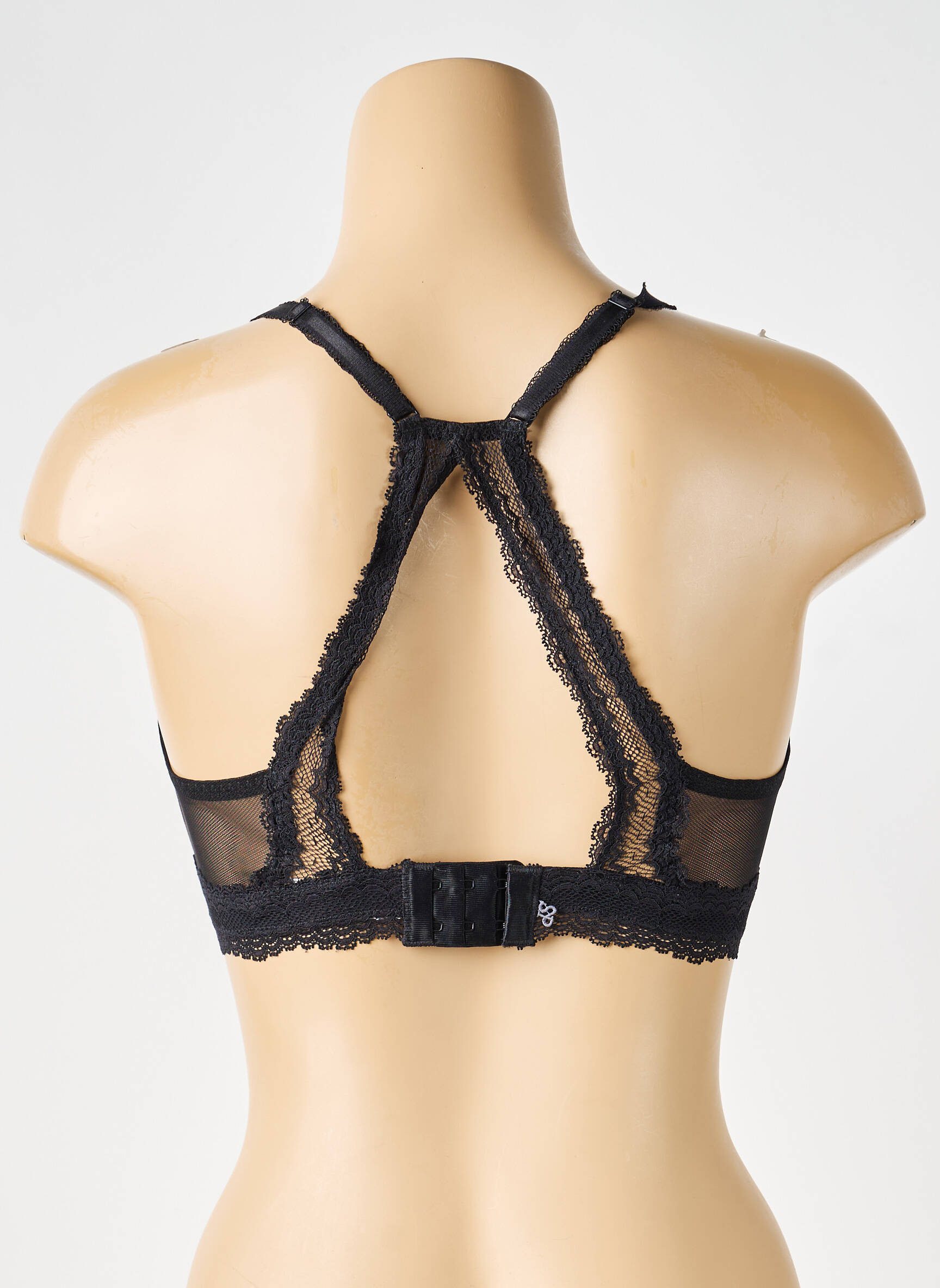 Soutien-gorge sans armature haut soutien-gorge avec mousse de rembourrage amovible noir SIMONE PERELE femme