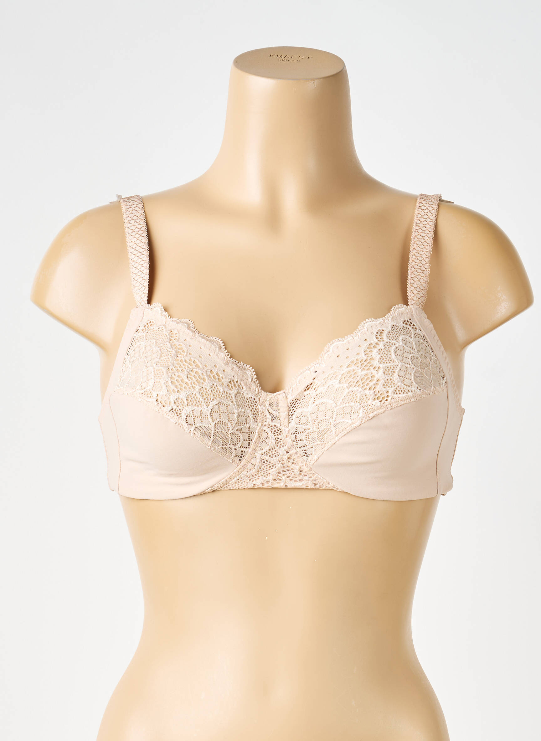 Soutien-gorge effet matière satinée haut soutien-gorge emboitant rose SIMONE PERELE femme