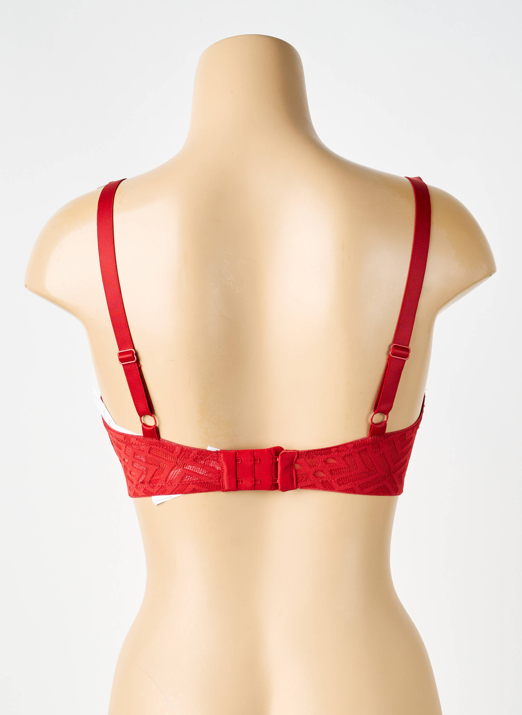 Soutien-gorge effet matière satinée haut soutien-gorge emboitant rouge PASSIONATA femme