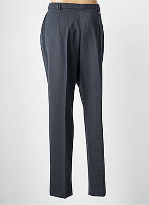 Pantalon droit taille à pinces taille normale gris SAINT HILAIRE femme