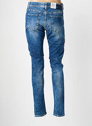 Jeans coupe slim tissage brut taille normale bleu PIONEER femme