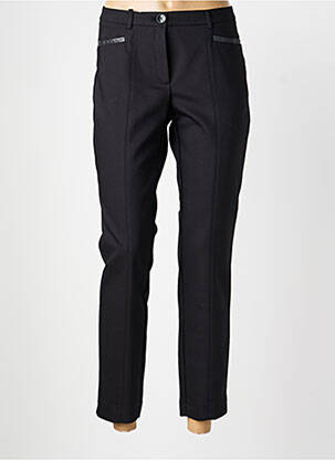 Pantalon 7/8 stretch taille normale noir MORE & MORE femme