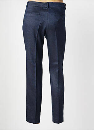 Pantalon slim taille normale taille normale bleu MORE & MORE femme