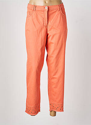 Jeans coupe droite taille normale taille normale orange BETTY BARCLAY femme