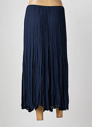 Jupe longue coupe fluide bleu SOMMERMANN femme