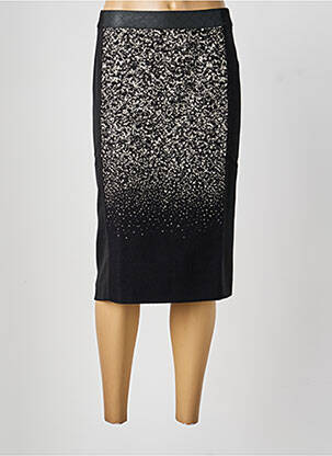 Jupe mi-longue taille normale noir FUEGO WOMAN femme