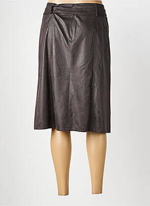 Jupe mi-longue taille normale marron GERRY WEBER femme