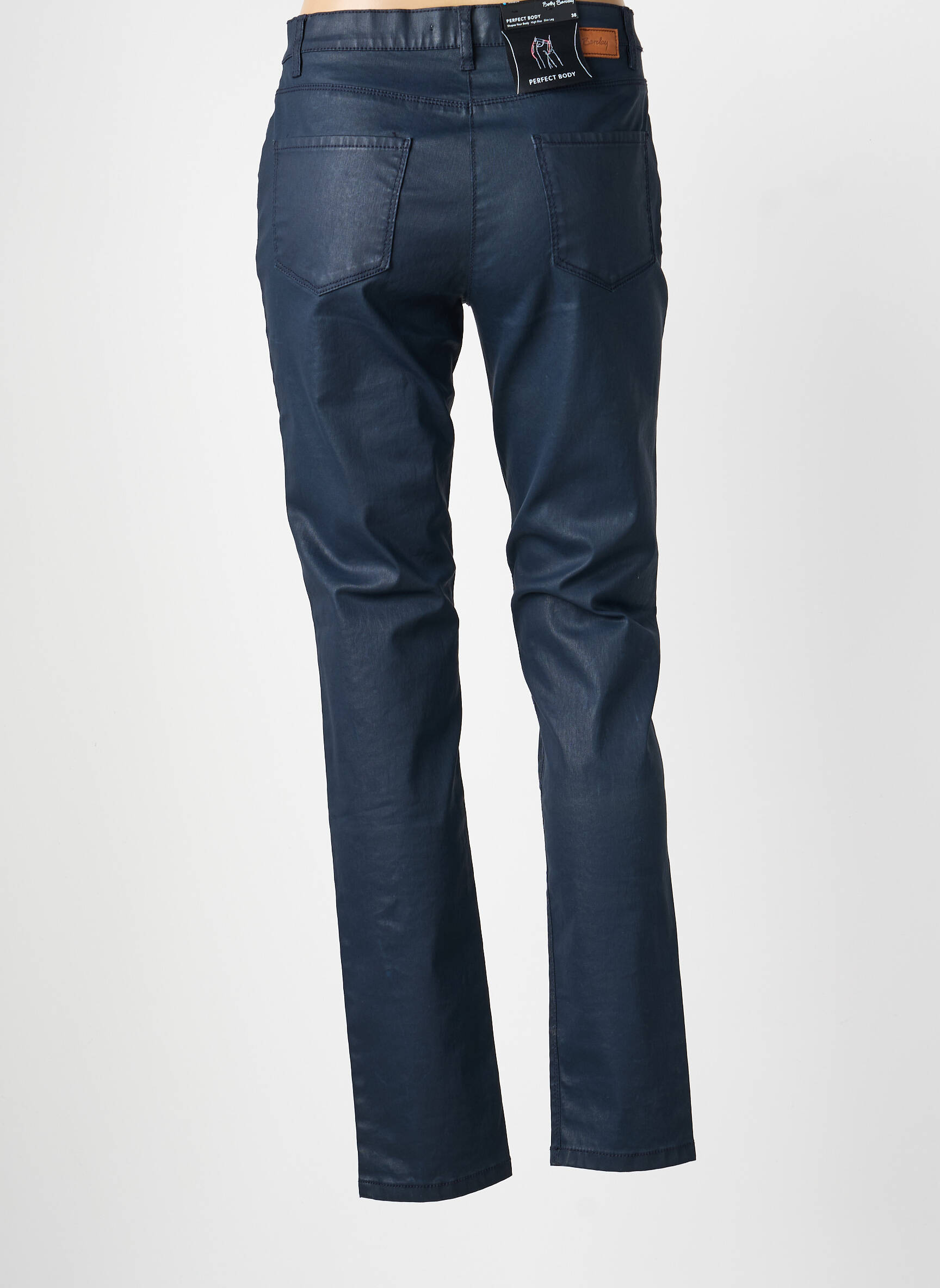Pantalon slim taille normale taille normale bleu BETTY BARCLAY femme