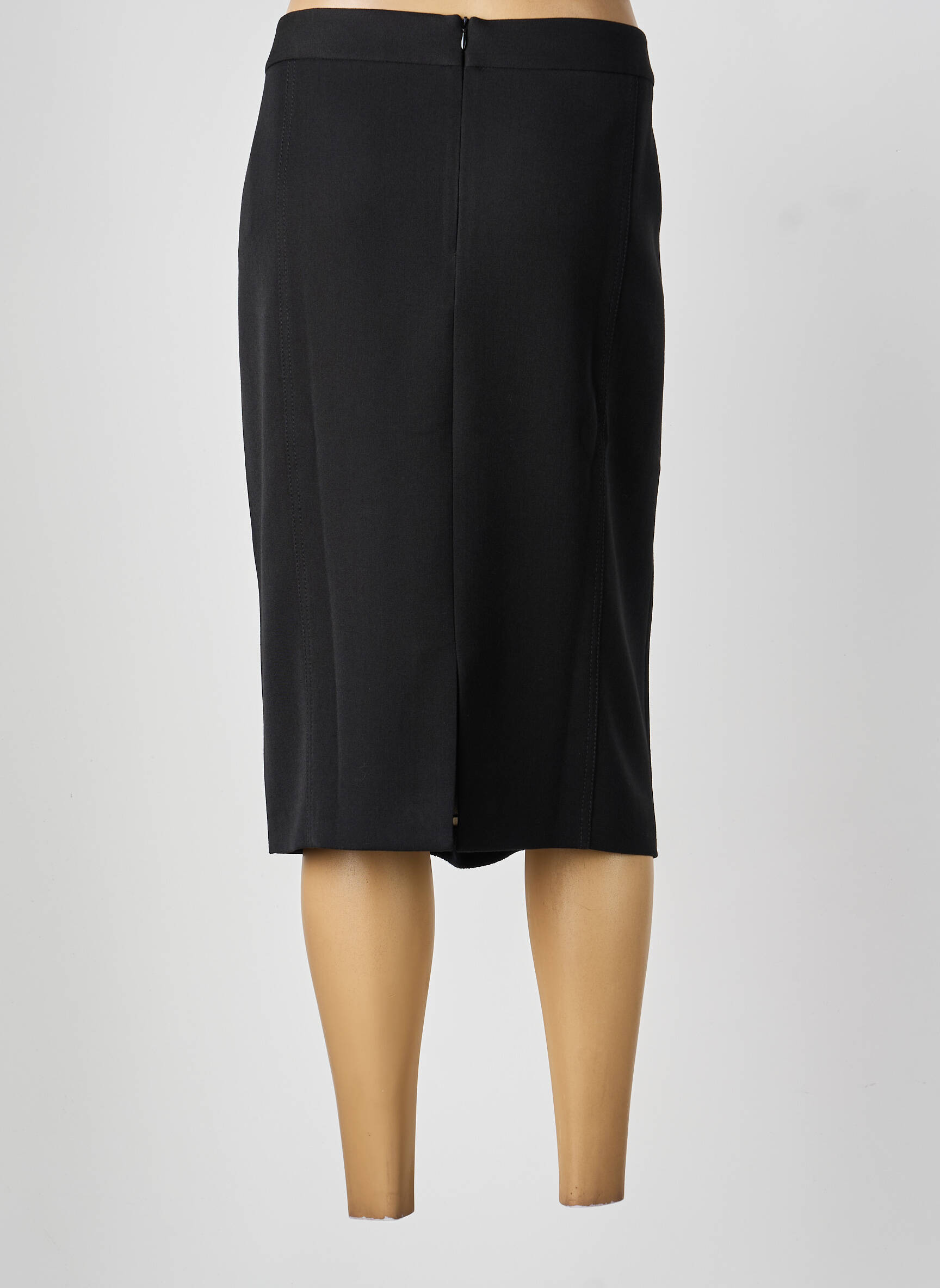 Jupe mi-longue taille normale noir FUEGO WOMAN femme