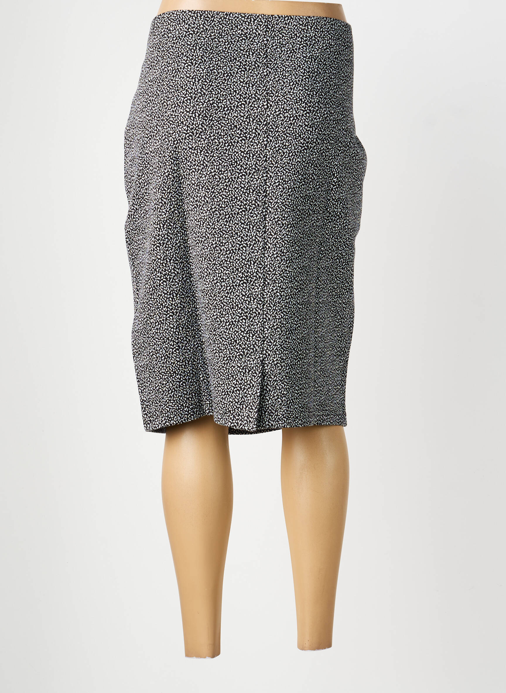 Jupe mi-longue stretch noir BETTY BARCLAY femme
