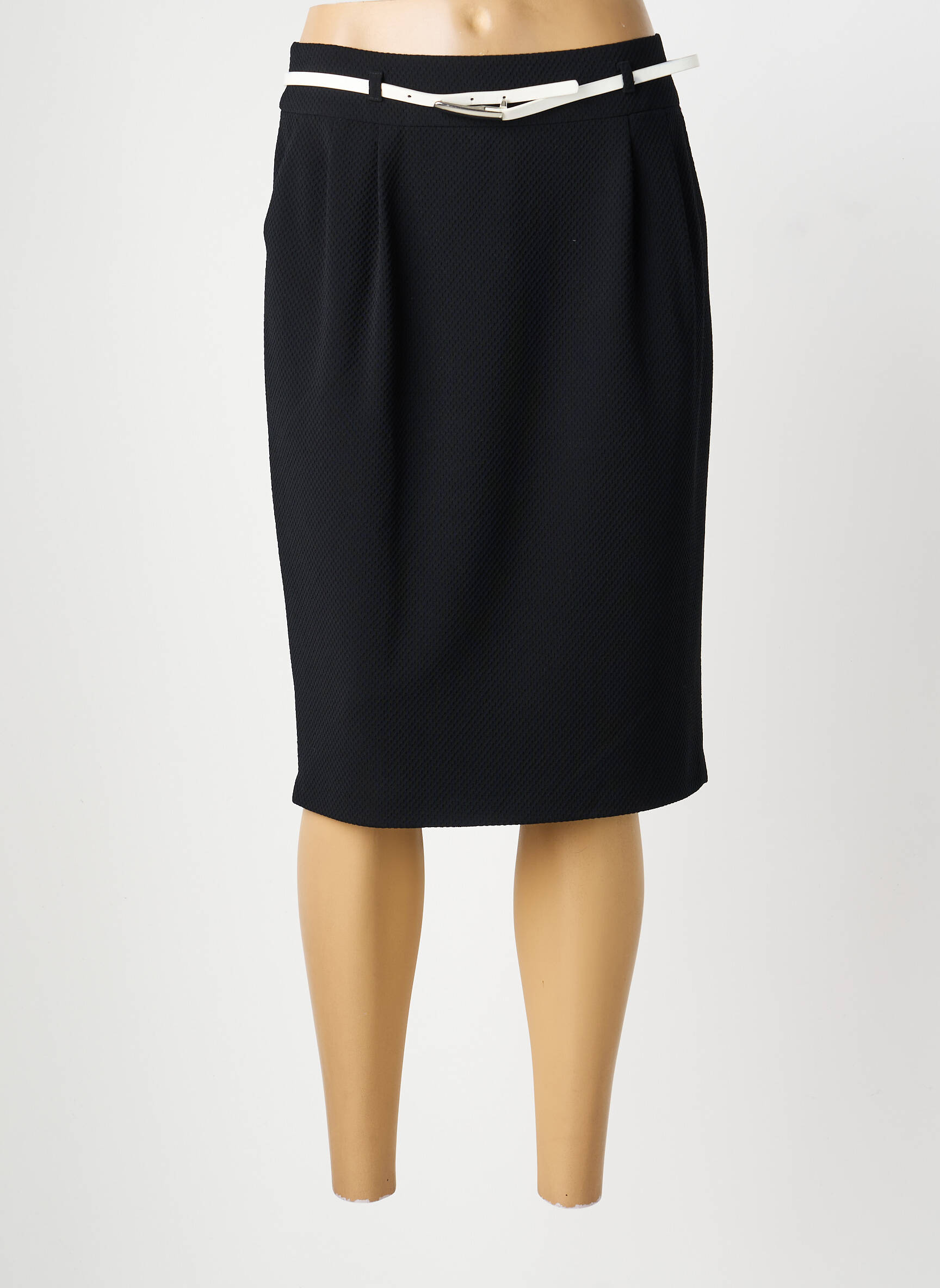 Jupe mi-longue taille normale noir GERRY WEBER femme