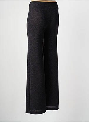 Pantalon flare taille élastique noir ACCESS femme