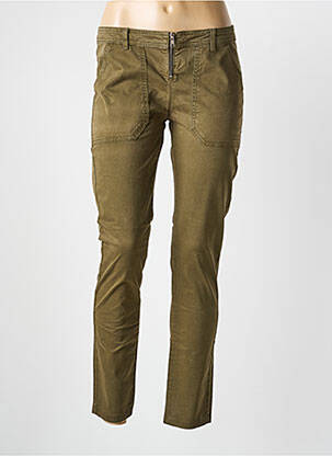 Pantalon slim poches vert BELAIR femme