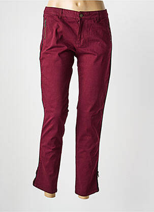 Pantalon slim poches violet BELAIR femme