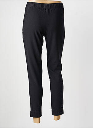 Pantalon 7/8 taille élastique noir BELAIR femme