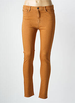 Pantalon slim poches marron LA PETITE FRANCAISE femme