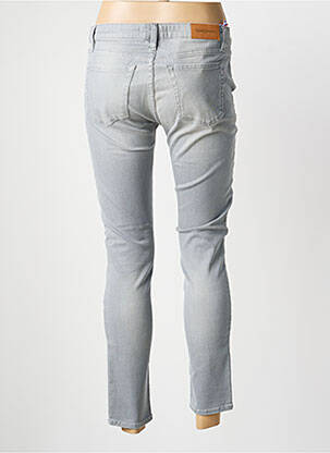 Jeans coupe slim poches gris LA PETITE FRANCAISE femme