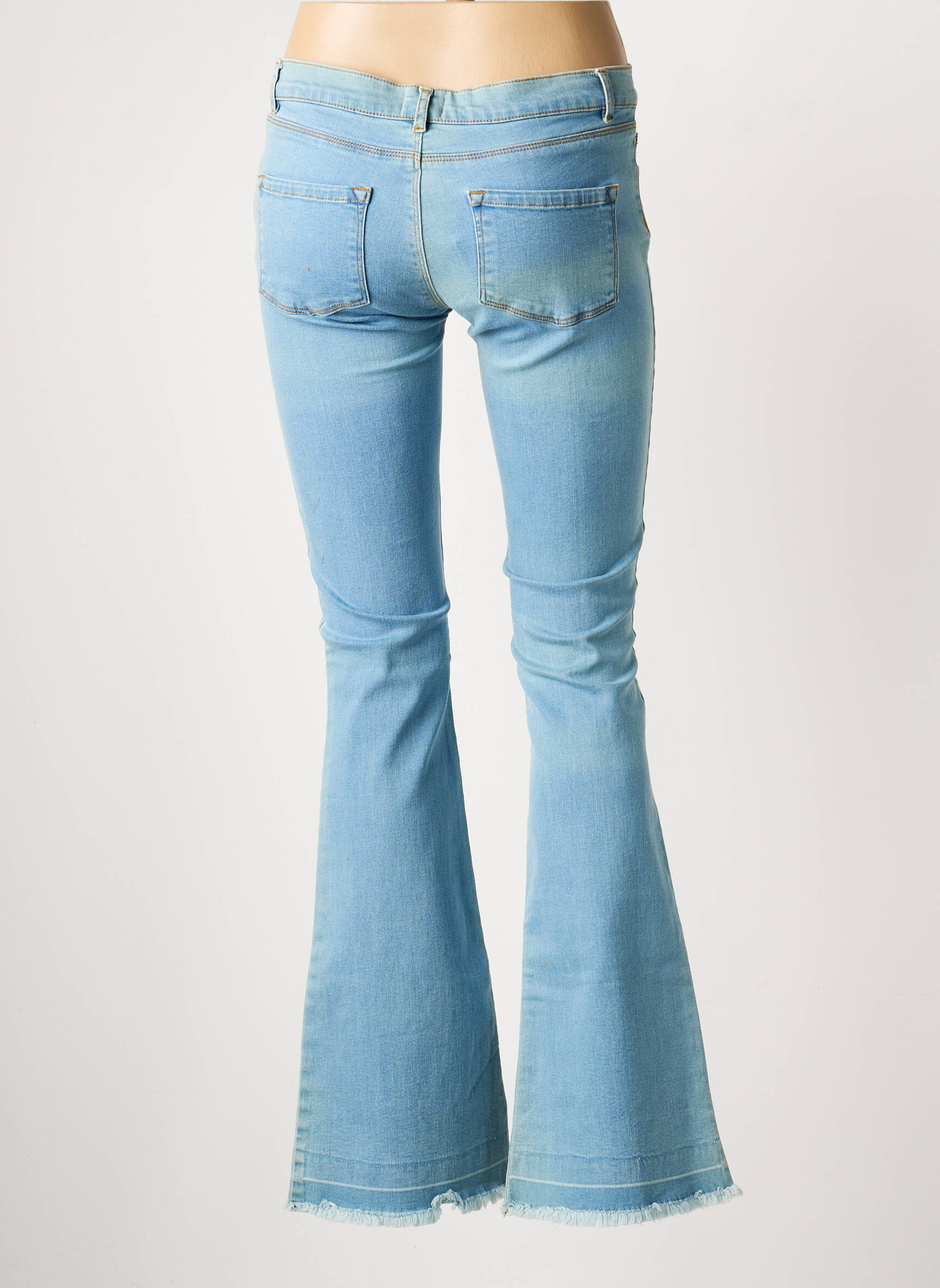 Jean coupe flare poches bleu BELAIR femme