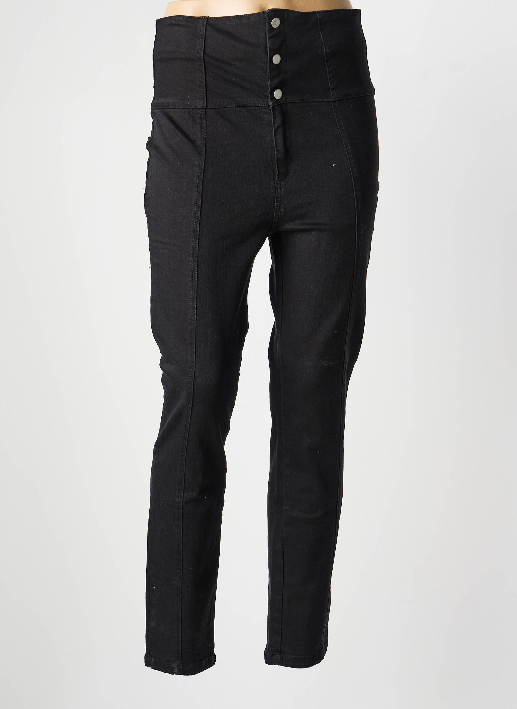 Pantalon slim poches noir BELAIR femme