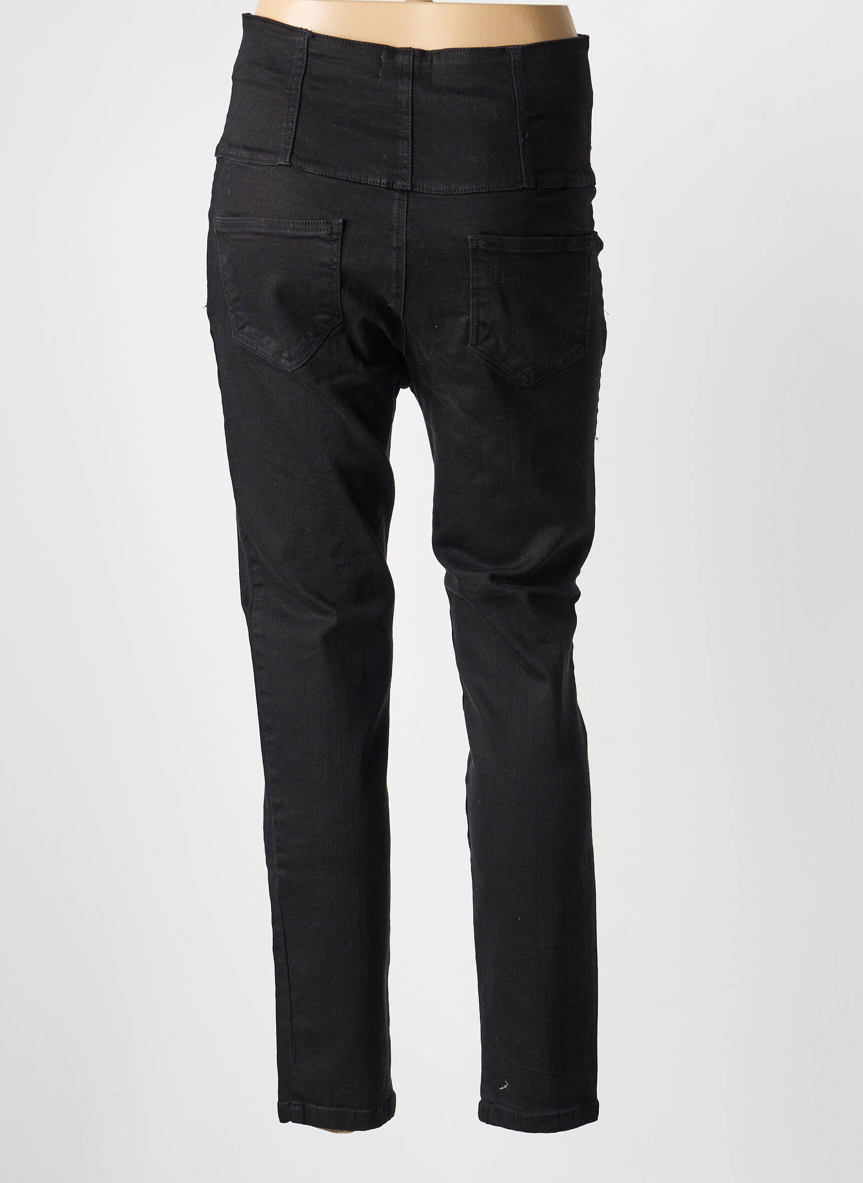 Pantalon slim poches noir BELAIR femme