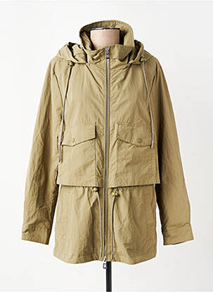 Imperméable fermeture zip séparable a capuche vert GERRY WEBER femme