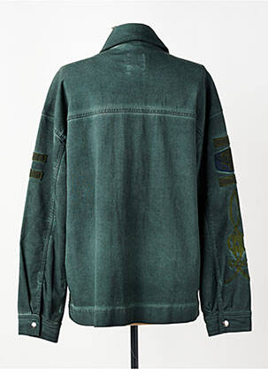 Veste casual col chemisier vert NÜ femme