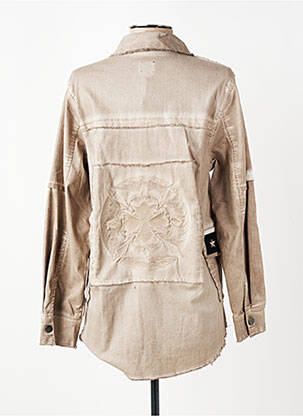 Veste casual poches beige NÜ femme