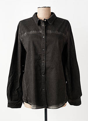 Veste casual coupe droite gris NÜ femme