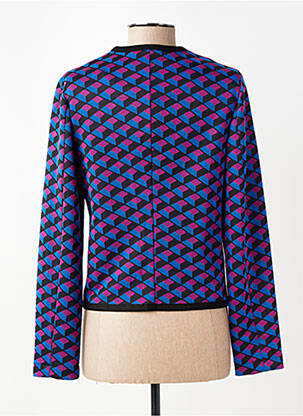 Veste casual poches bleu BARILOCHE femme