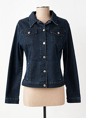 Veste casual poches bleu DESGASTE femme
