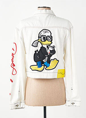 Veste casual poches blanc DISNEY X KARL LAGERFIELD femme