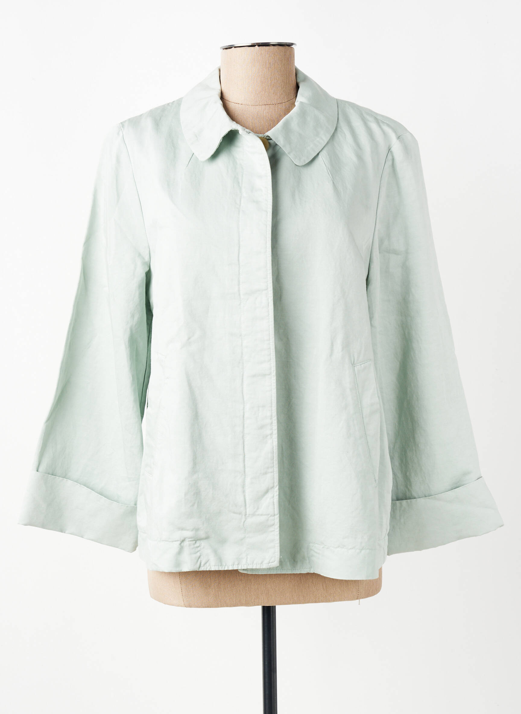 Veste chic poches vert BELLEROSE femme