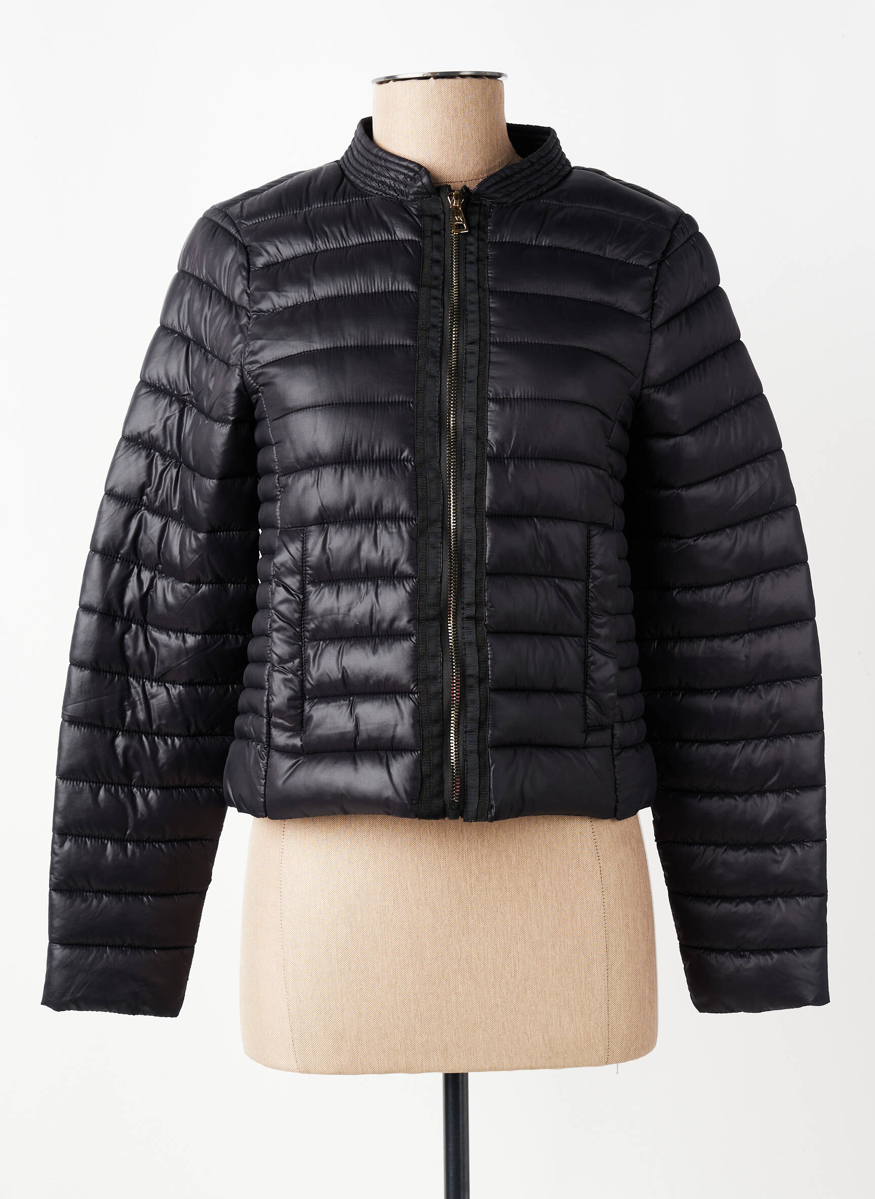 Doudoune poches sans capuche noir MARKUP femme