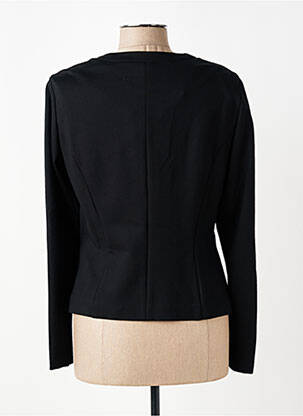 Veste casual col rond noir GERRY WEBER femme