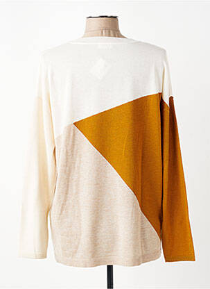 Pull coupe droite manches longues beige GERRY WEBER femme