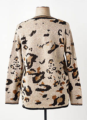Pull coupe droite manches longues beige GERRY WEBER femme
