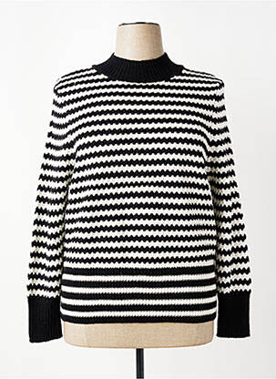Pull coupe droite manches longues noir GERRY WEBER femme