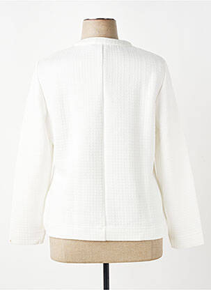 Veste casual col rond blanc GERRY WEBER femme