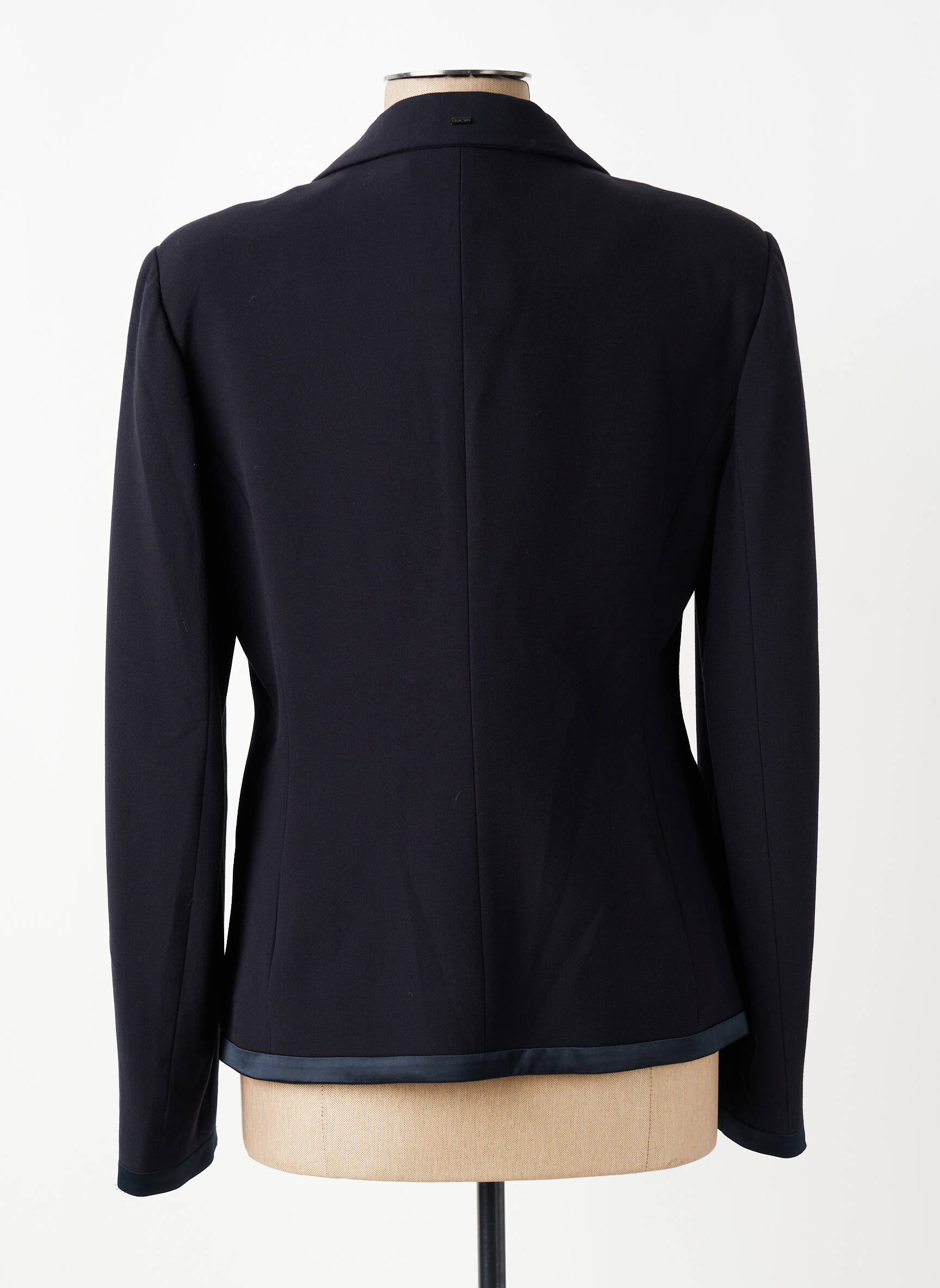 Blazer poches bleu ARMANI femme