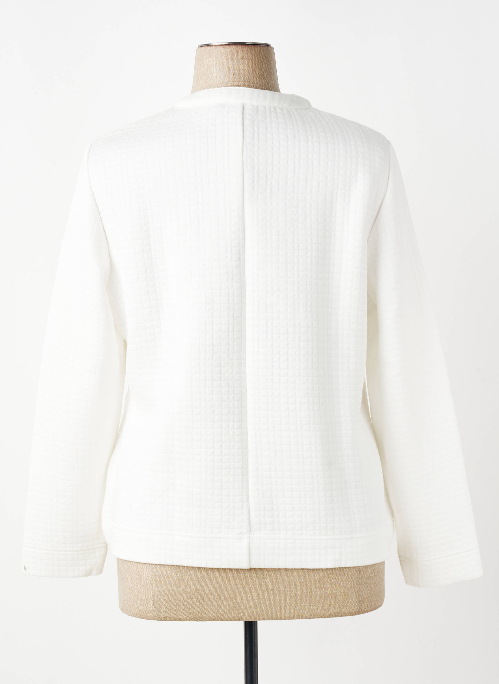 Veste casual col rond blanc GERRY WEBER femme