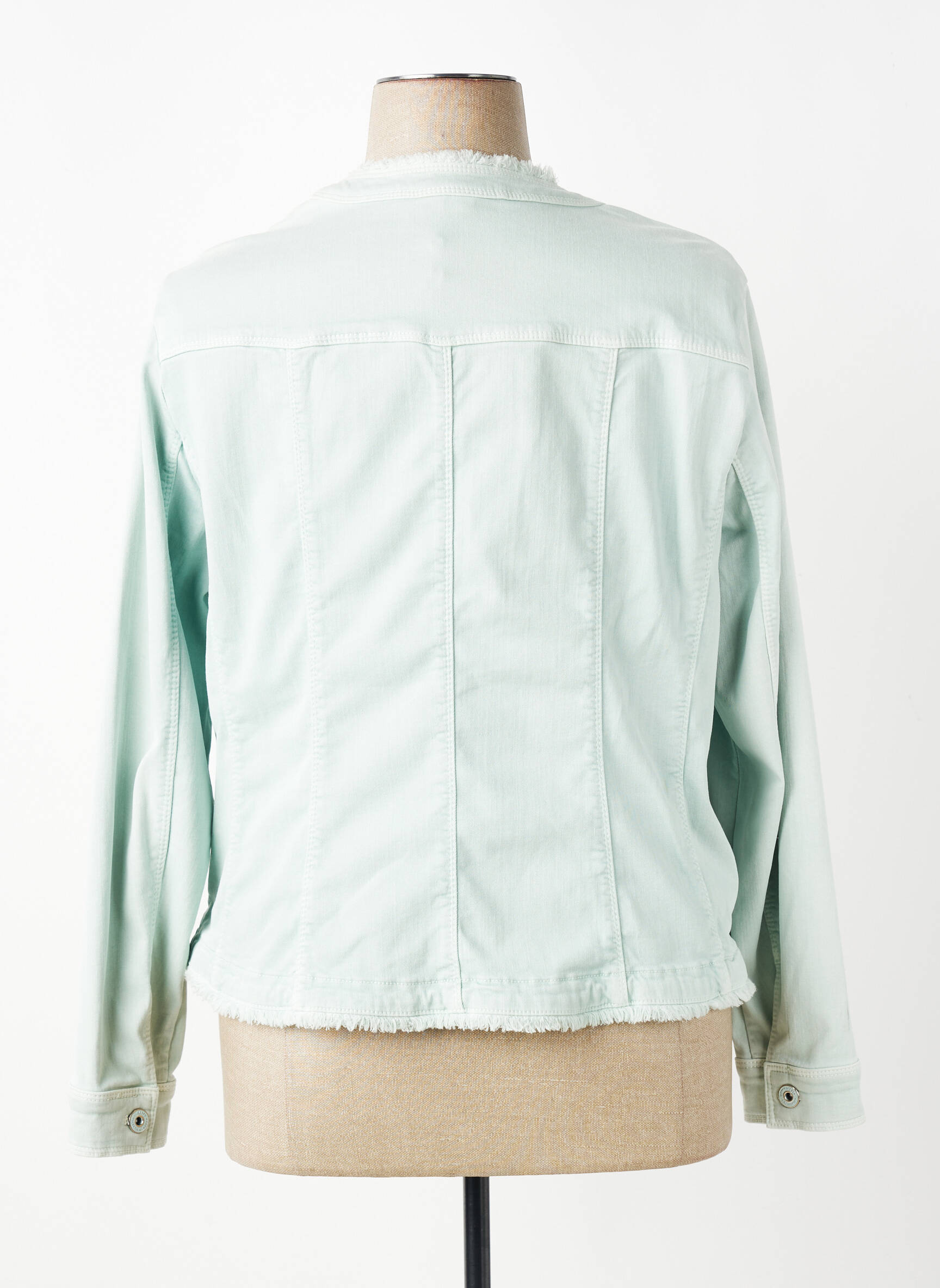 Veste casual col rond bleu GERRY WEBER femme
