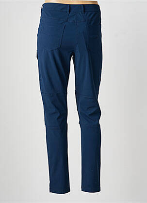 Pantalon cargo slim bleu INDIES femme