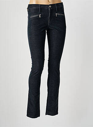 Pantalon slim poches noir DESGASTE femme