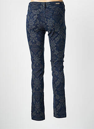 Pantalon slim poches bleu DESGASTE femme