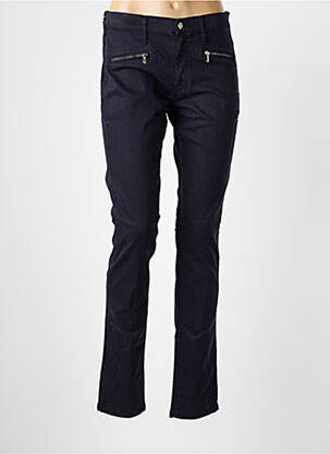 Pantalon slim poches noir DESGASTE femme
