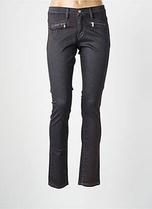 Pantalon slim poches marron DESGASTE femme
