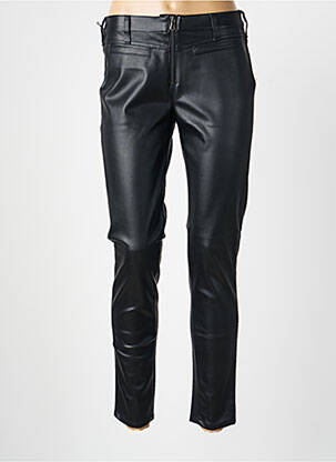 Pantalon slim poches noir DESGASTE femme