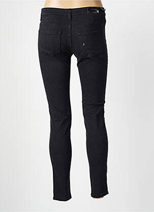 Pantalon slim poches noir DESGASTE femme