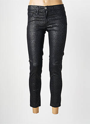 Pantalon slim poches noir DESGASTE femme